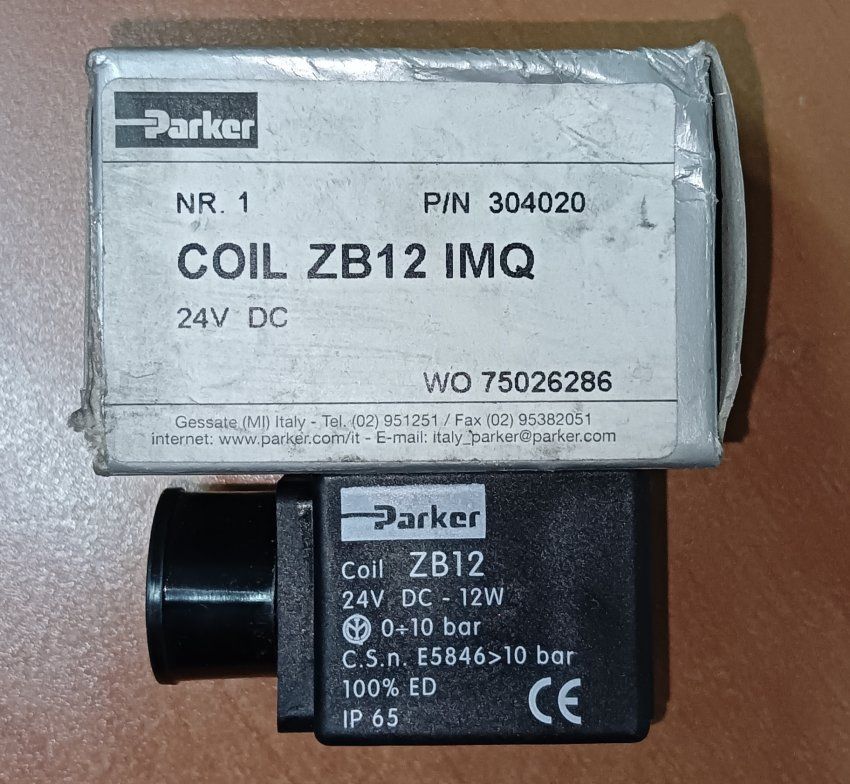 BOBINA ELECTROVALVULA ZB12 IMQ