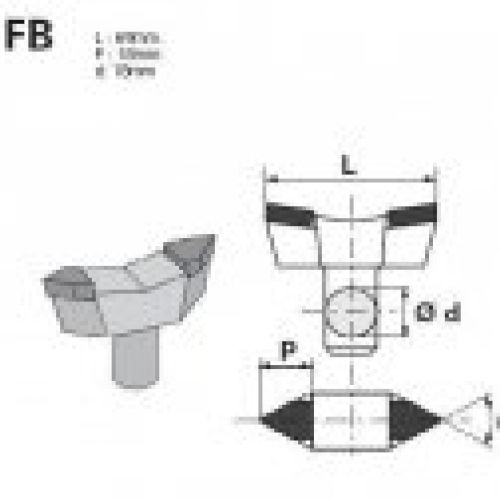 HERRAMIENTA SOLDADA IMPERO FB 18 KX2