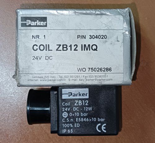 BOBINA ELECTROVALVULA ZB12 IMQ