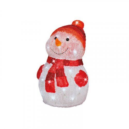 muñeco de nieve led exterior figura navidad saldo liquidación
