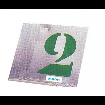 numerador pintar acha