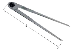 COMPAS PLANO CINCADO DE PUNTAS 250mm   ACHA 25 304