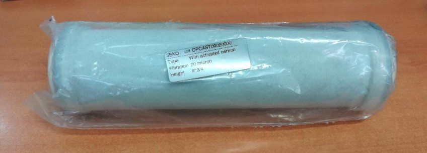 FILTRO CARBÓN ACTIVO SEKO CPCAST09020000