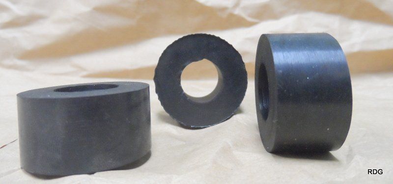 TACO GOMA NEGRA 30X15X15mm