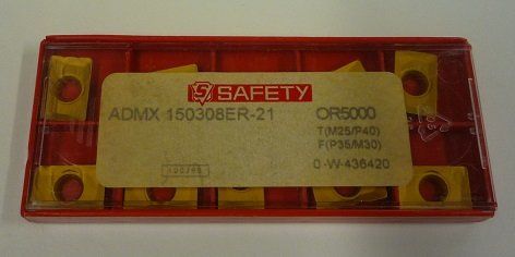 PLAQUITA ADMX 150308ER 21 OR5000 SY3 PX25