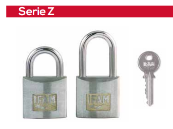 CANDADO Z25 ARCO NORMAL IFAM