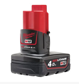 BATERIA MILWAUKEE M12 B4 4,0Ah 12V REF.4932430065