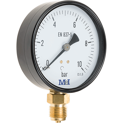 MANOMETRO SECO DIA.100 0 16BAR MEI