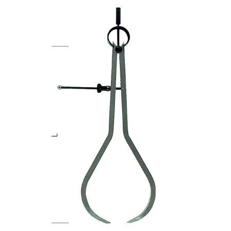 COMPAS CON MUELLE PARA EXTERIORES 250mm