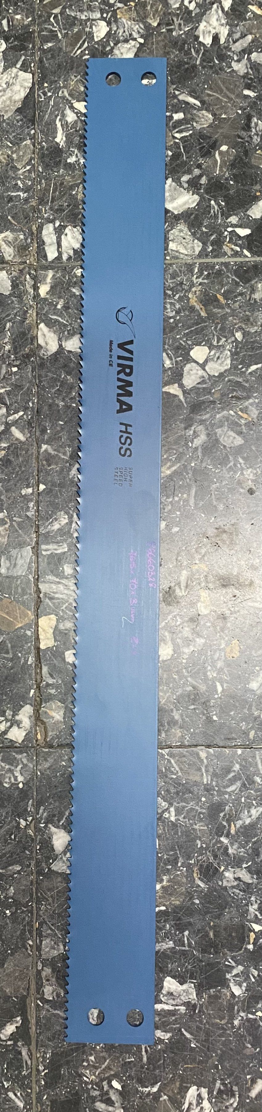 HOJA SIERRA MÁQUINA HSS 765X70X3mm 4Z VIRMA