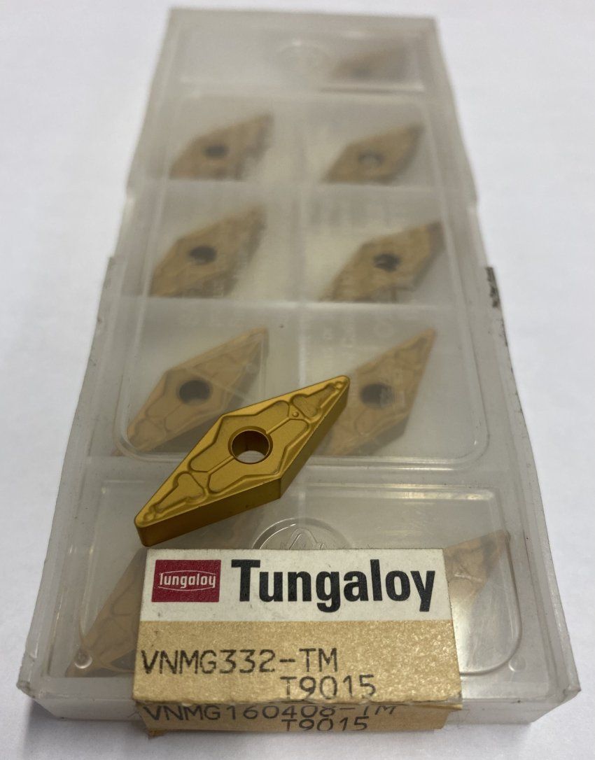 PLAQUITA VNMG 160408 TM T9015 TUNGALOY VNMG332 TM