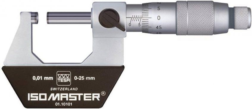 MICRÓMETRO EXTERIORES ISOMASTER 0,01  0 25mm TESA