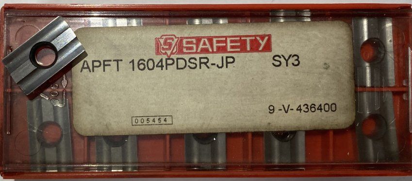 PLAQUITA APMT 1604PDSR JP SY3 SAFETY