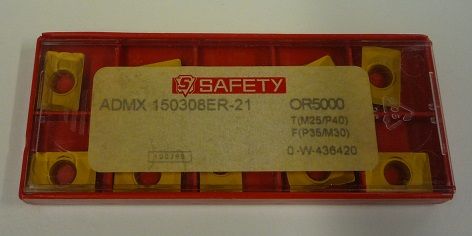 PLAQUITA ADMX 150308ER 21 OR5000 SY3 PX25